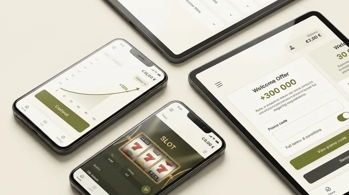 Schermata bonus di Winnita con nota sul requisito di puntata e campo per il codice promo